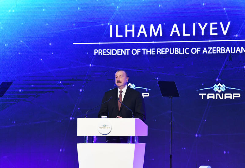 Президент Ильхам Алиев: Еще три страны примут участие в проекте «Южный газовый коридор» как наши будущие партнеры