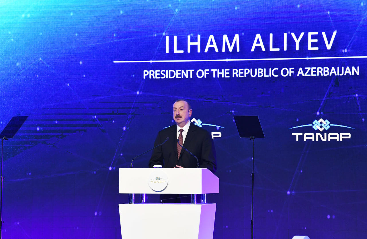Президент Ильхам Алиев: Еще три страны примут участие в проекте «Южный газовый коридор» как наши будущие партнеры