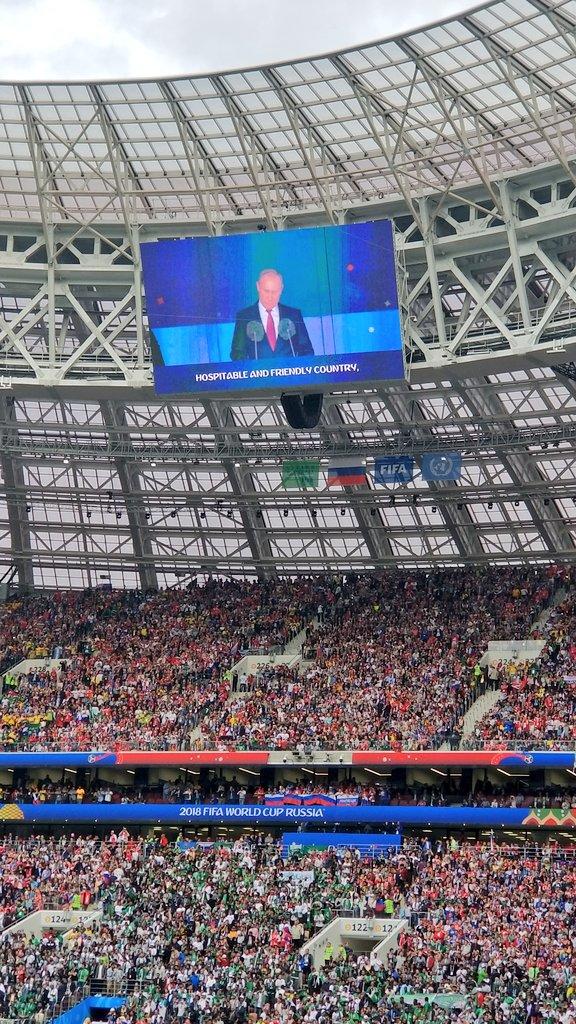 В Москве состоялась церемония открытия ЧМ-2018 по футболу