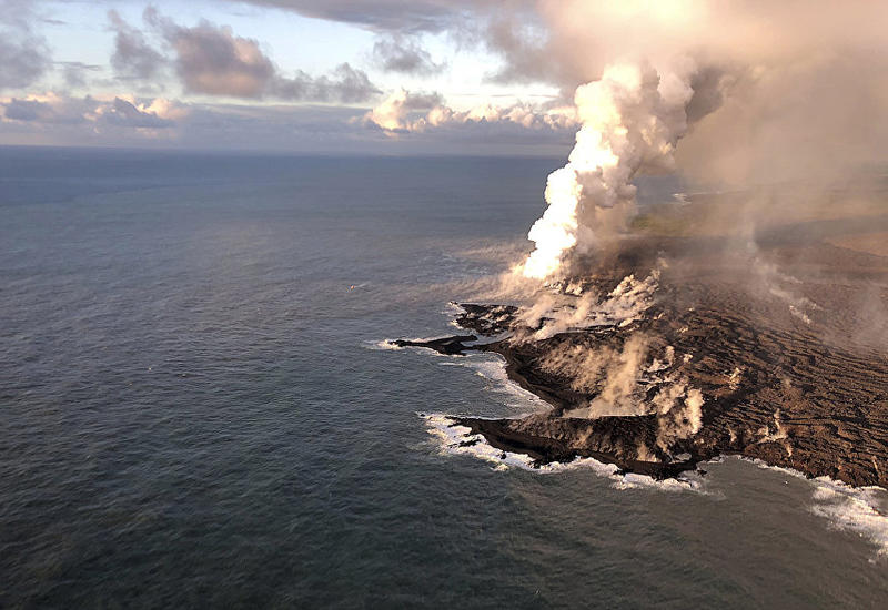 Дождь из драгоценных камней обрушился на Гавайи из-за извержения вулкана