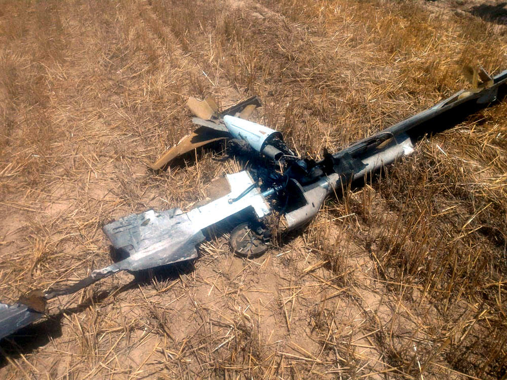 Азербайджанская армия уничтожила армянский беспилотник
