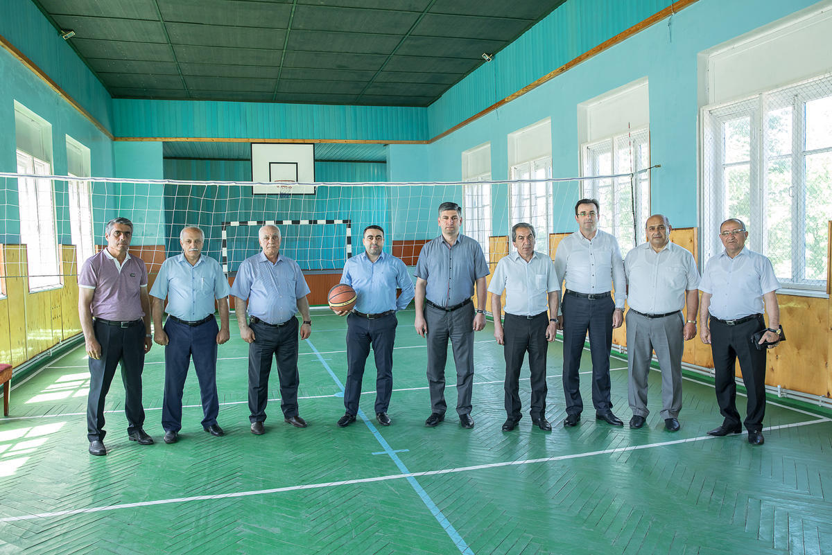 В Бакинском вагонном депо открылся новый спортзал