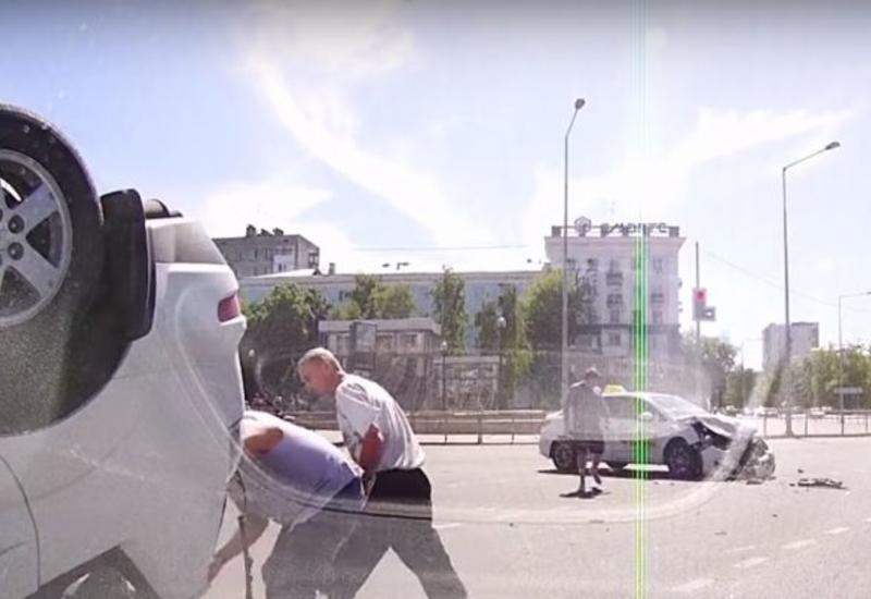 Ужасное ДТП в России попало на камеры видеорегистратора <span class="color_red">- ВИДЕО</span>