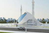 Оригинальный проект современной Белой мечети в Баку от выпускника британского вуза