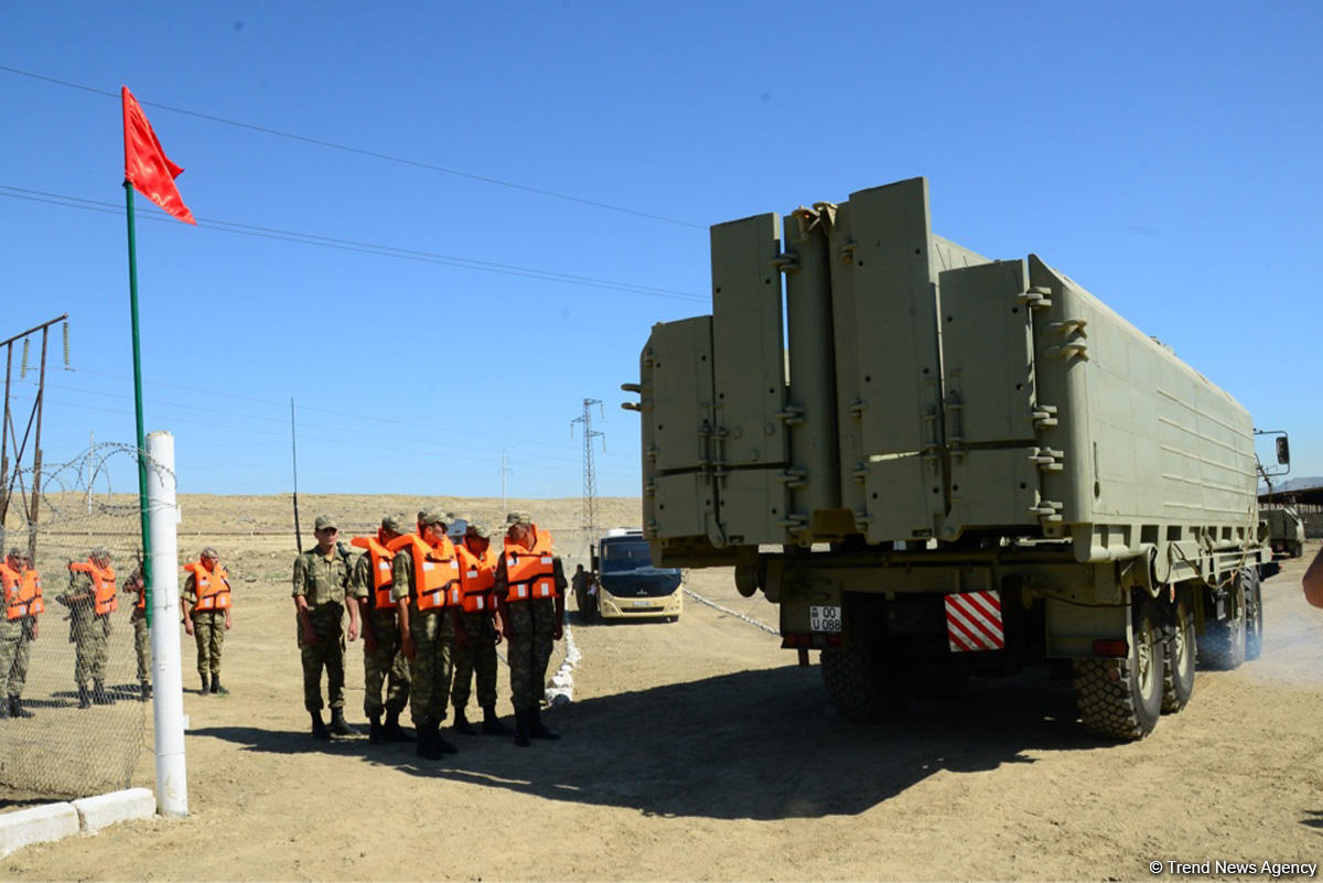Масштабные учения инженерно-саперных войск ВС Азербайджана