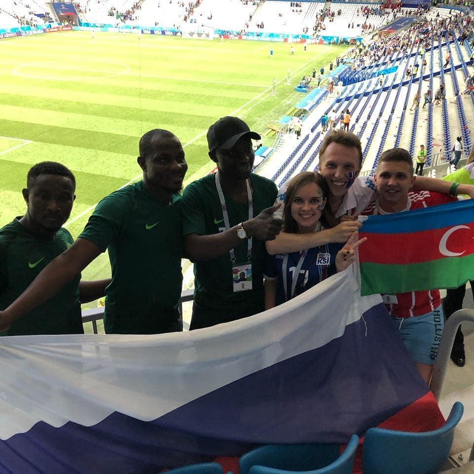 Болельщик из Нигерии на ЧМ-2018 в России: Горжусь тем, что я – азербайджанец