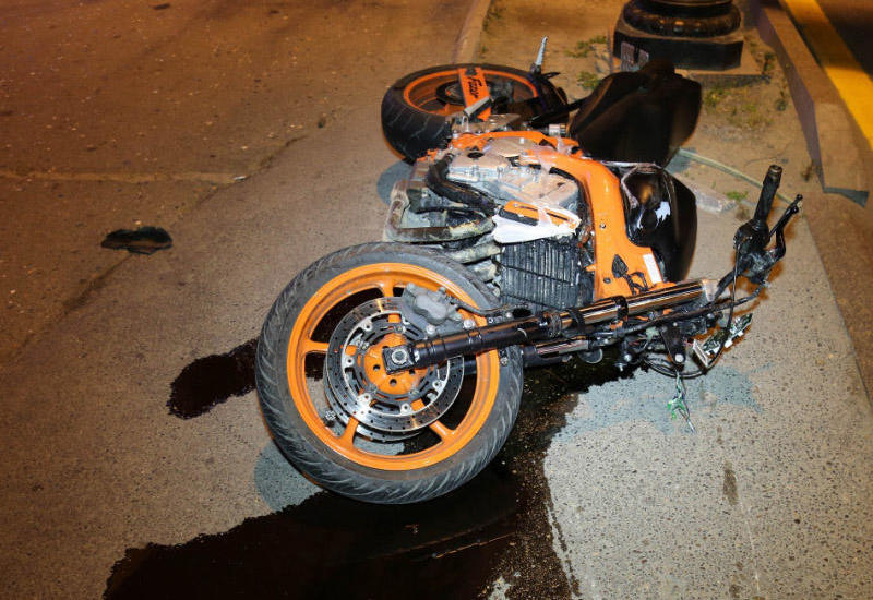 Saatlıda “Qazel” ilə motosiklet toqquşub