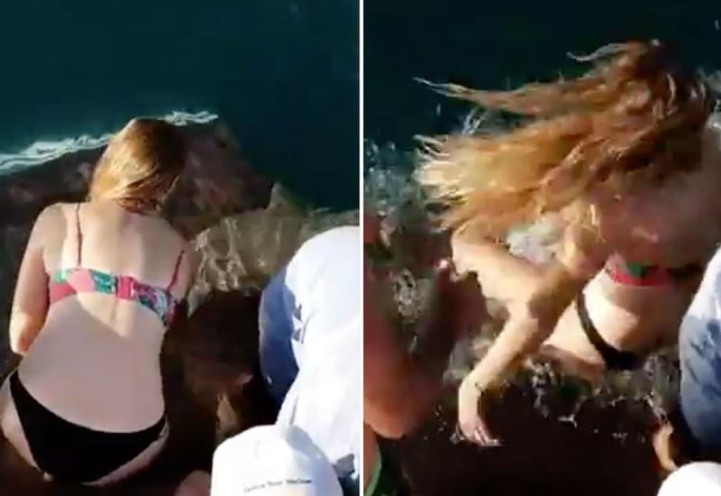 В Австралии акула попыталась утащить женщину под воду
