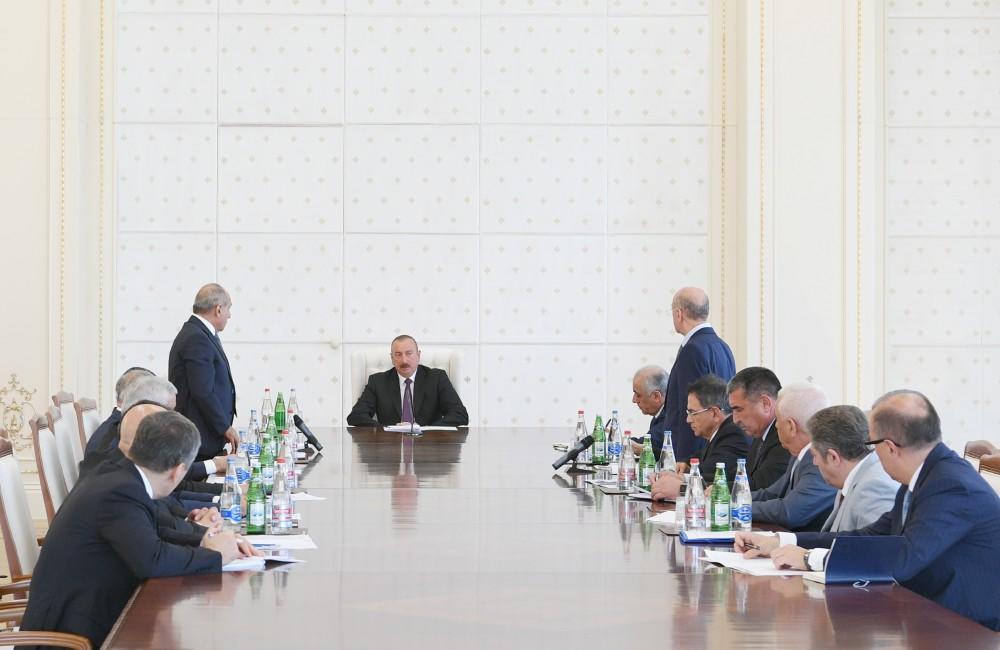 Президент Ильхам Алиев: Все виновные в аварии на ТЭС в Мингячевире должны быть наказаны