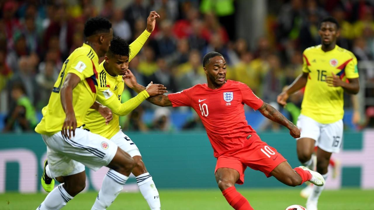 ЧМ-2018: Англия и Колумбия устроили затяжной бой