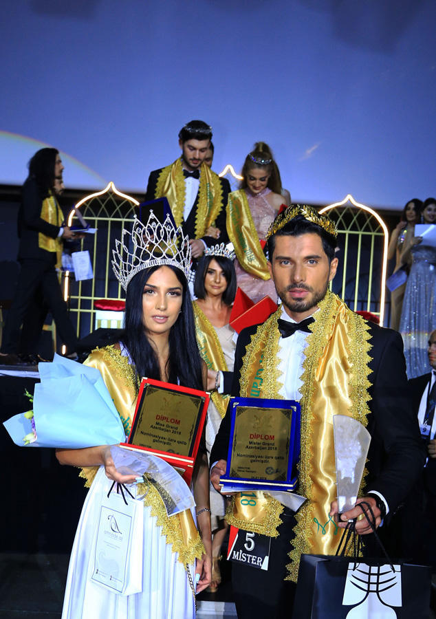 Определены победители конкурса красоты Miss & Mister Grand Azerbaijan 2018