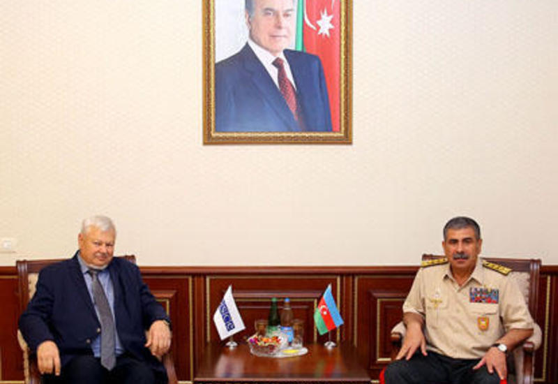 Закир Гасанов встретился с личным представителем действующего председателя ОБСЕ