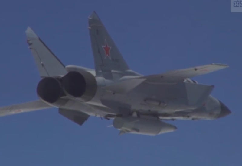 Минобороны России показало пуск «Кинжала» с МиГ-31К <span class="color_red">- ВИДЕО</span>