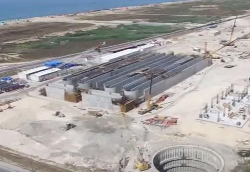 Bakıətrafı 11 qəsəbənin tullantı suları bura oturuləcək <span class="color_red">- VİDEO</span>