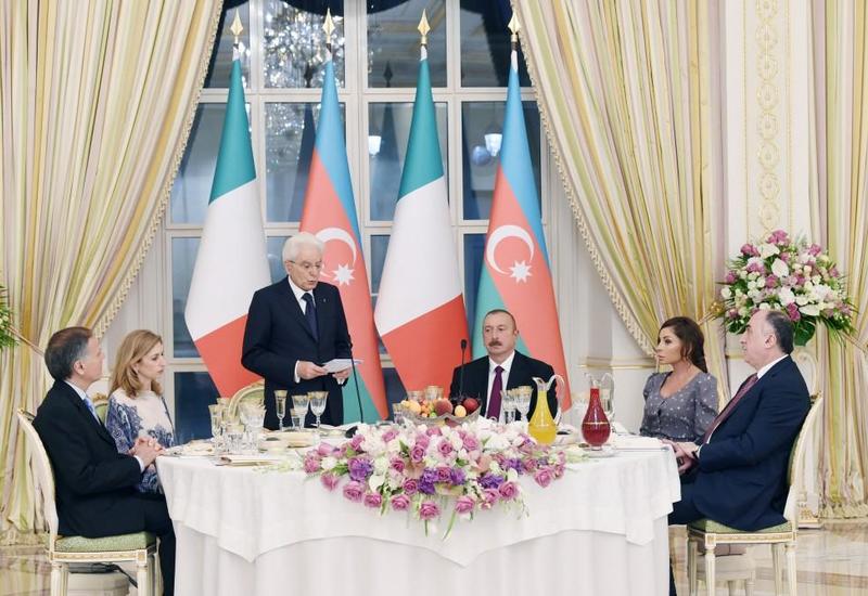 Серджо Маттарелла: Италия останется искренним, решительным и верным партнером Азербайджана