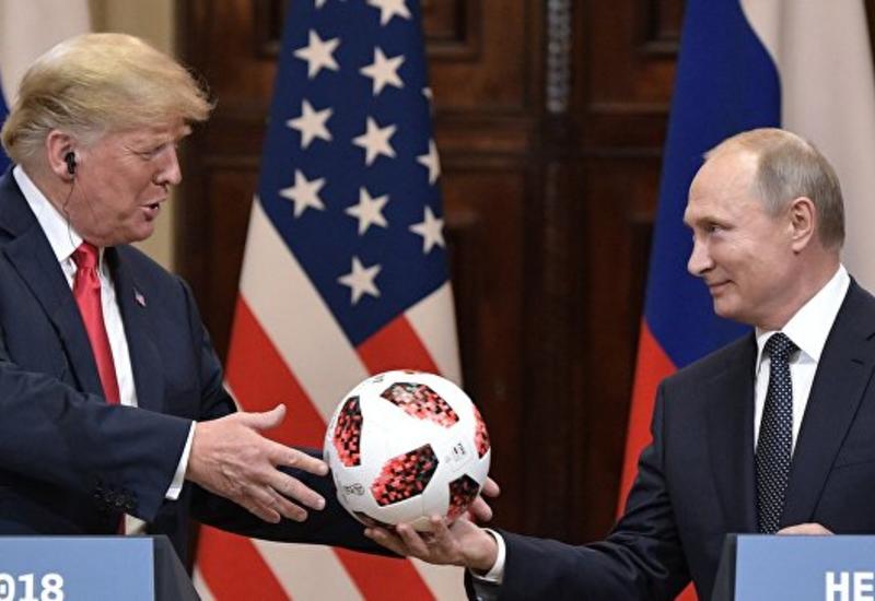 Служба безопасности Трампа проверила подаренный Путиным мяч