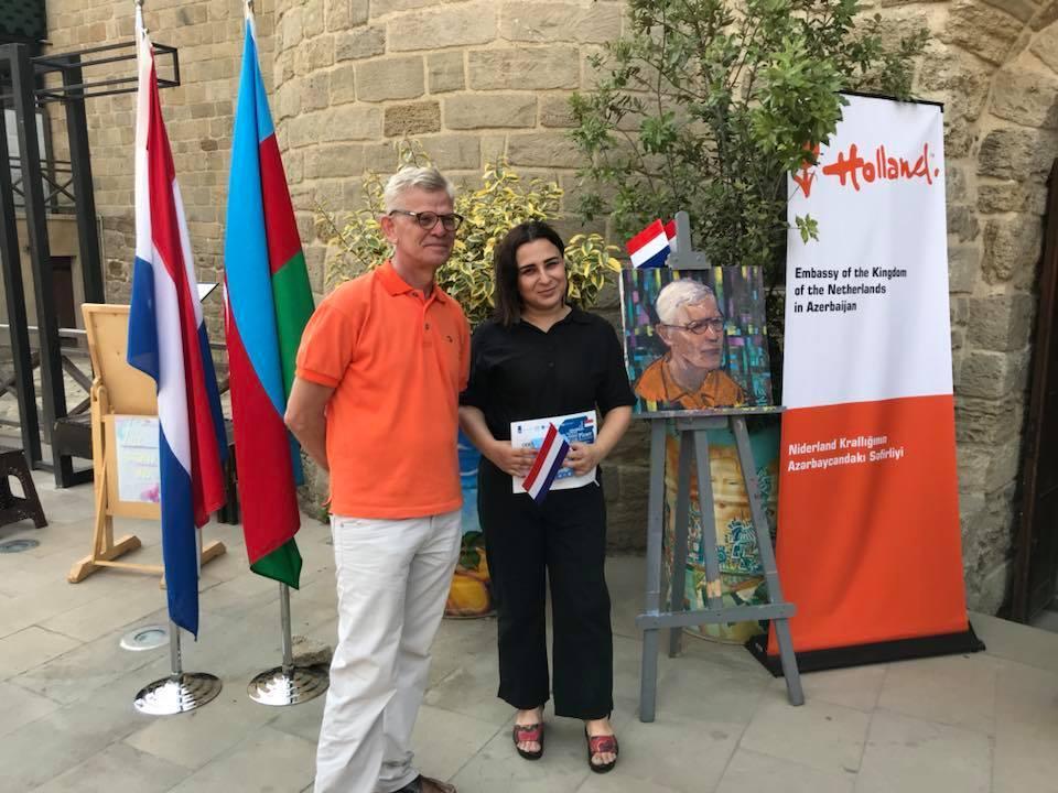 В Баку прошел пленэр азербайджанских художников