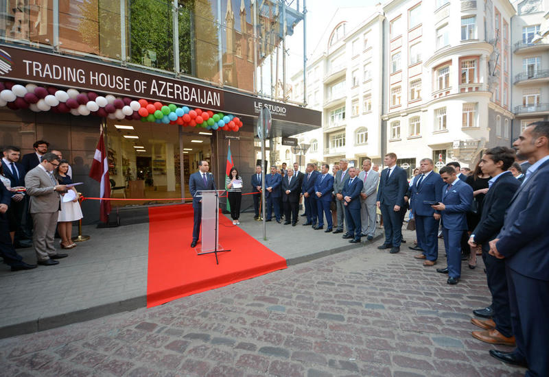 В Риге открылся первый в Евросоюзе Торговый дом Азербайджана