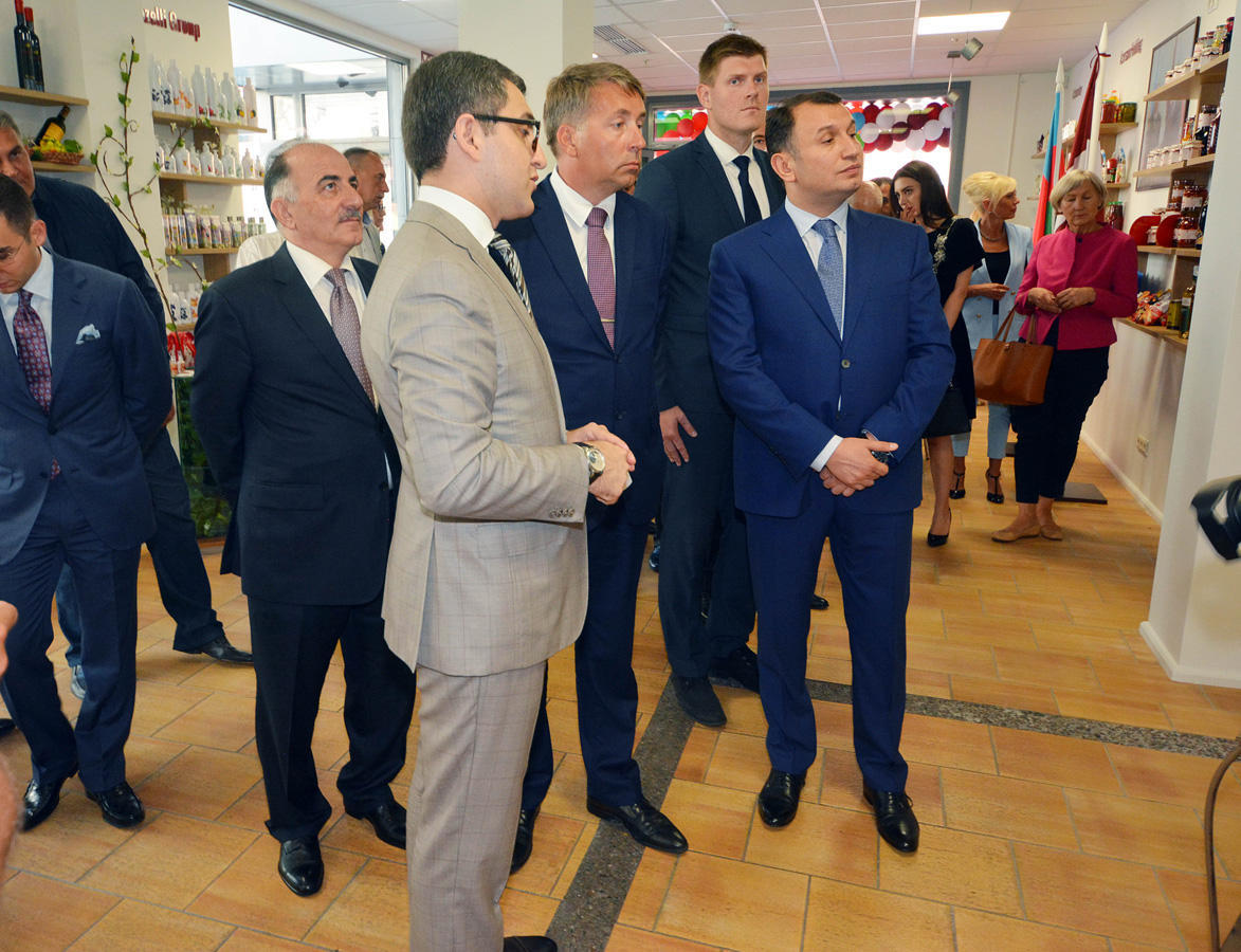 В Риге открылся первый в Евросоюзе Торговый дом Азербайджана