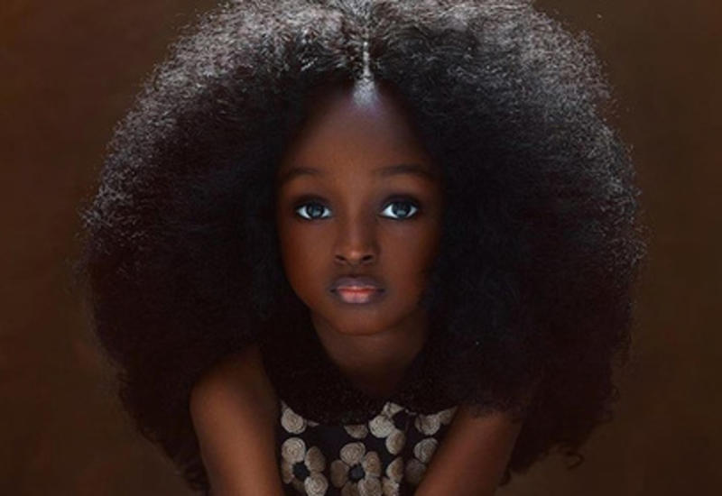 В Нигерии нашли «самую красивую в мире девочку»