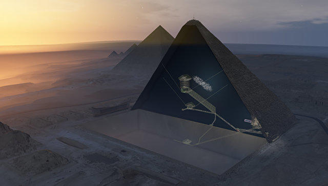 Пирамида Хеопса оказалась 