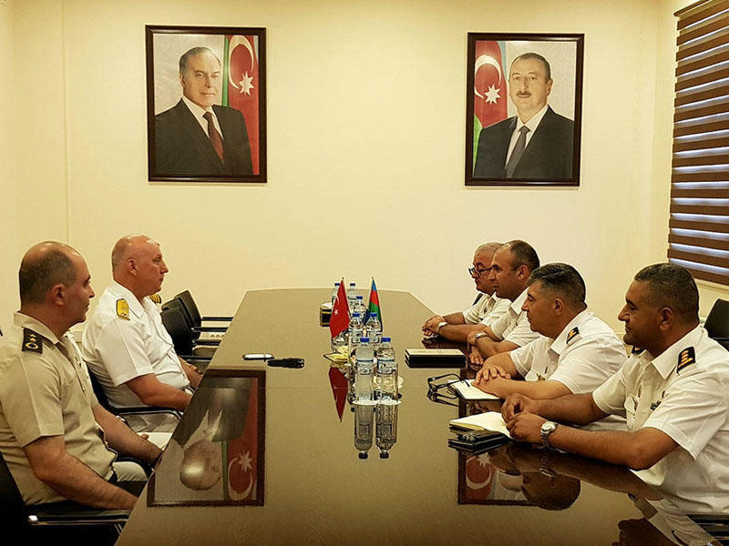 В Баку состоялась встреча делегаций ВМС Азербайджана и Турции