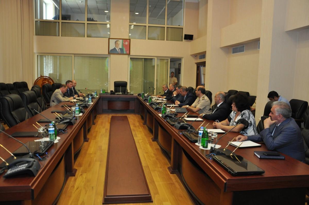 В МЧС Азербайджана обсудили Генплан Баку