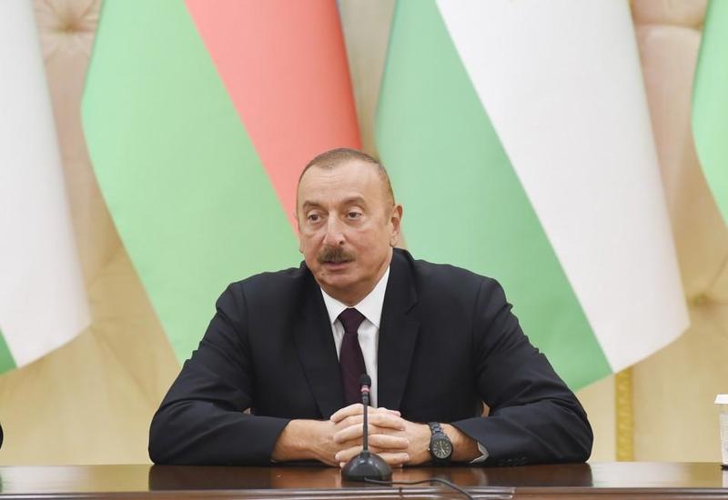 Президент Ильхам Алиев: Позиция Таджикистана по нагорно-карабахскому конфликту как дружественная, так и справедливая