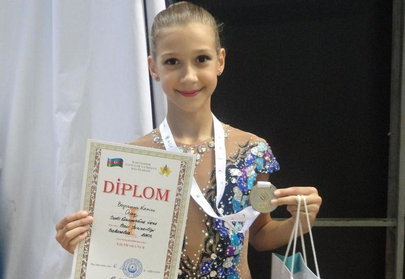 Азербайджанская гимнастка Нармина Байрамова: Хочу быть олимпийской чемпионкой, и не один раз