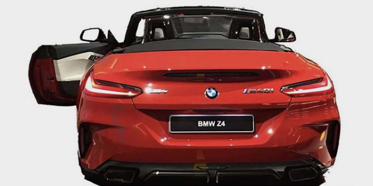 Полностью рассекречена внешность нового BMW Z4