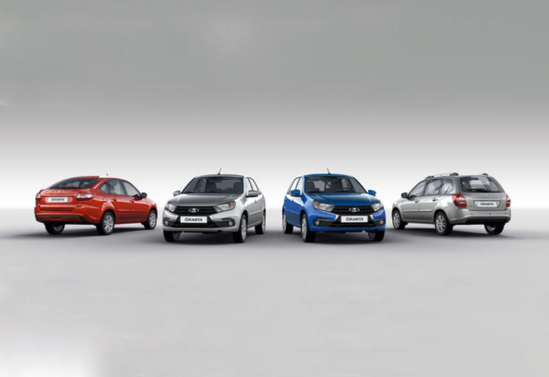 В России раскрыли внешность всех машин обновленного семейства Lada Granta <span class="color_red">- ФОТО</span>