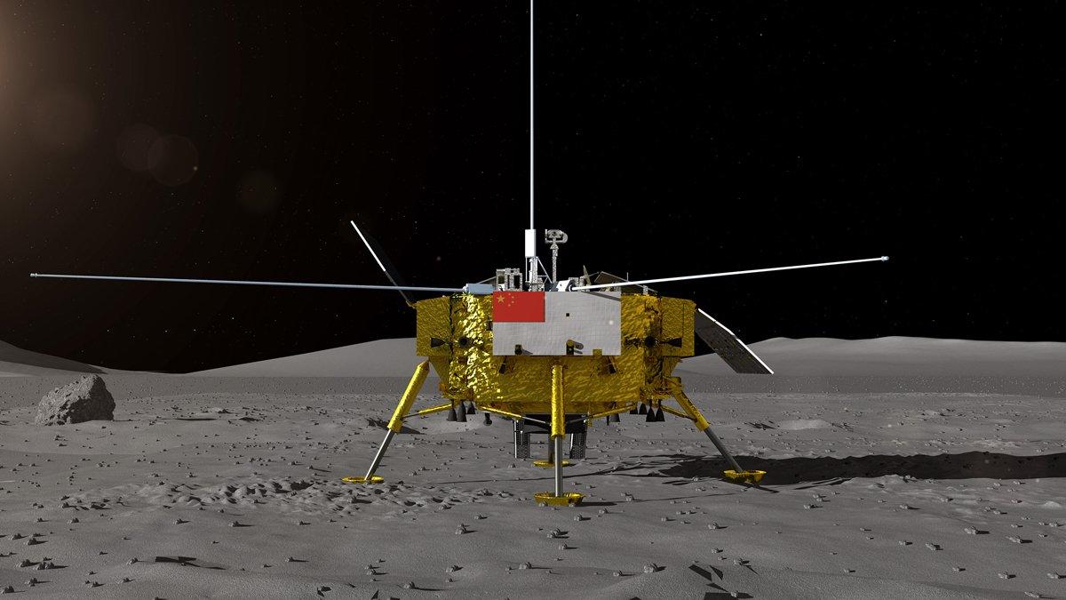 Китай презентовал луноход для обратной стороны Луны