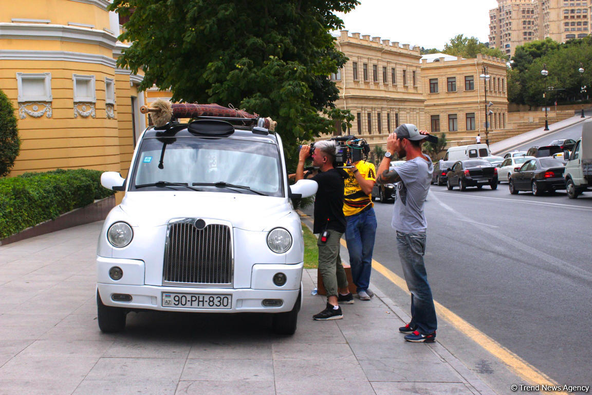 Как проходят съемки фильма "Жара в Баку"