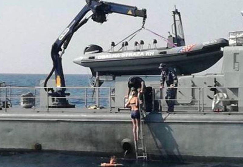 Kruiz gəmisindən suya düşən britaniyalı qadın 10 saat açıq dənizdə qaldı