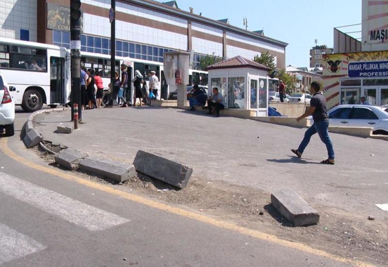 Bakıda piyada səkilərinin vəziyyəti təhlil edilir <span class="color_red">- VİDEO</span>