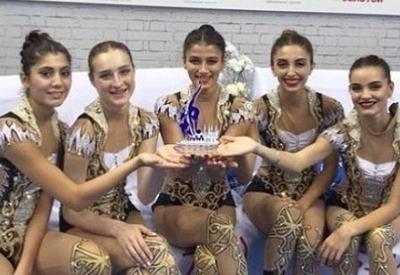 Азербайджанские гимнастки стали победителями Кубков мира серии Challenge