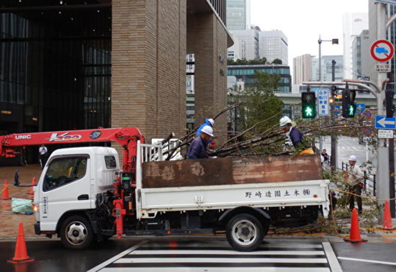 В Японии бушует тайфун "Джеби": 8 погибших, около 350 пострадавших