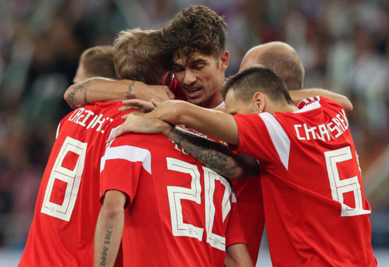 Сборная России по футболу забила Чехии пять голов