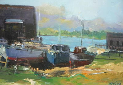 "Картинная галерея" Day.Az: Картины моря и неба <span class="color_red">- ФОТО</span>