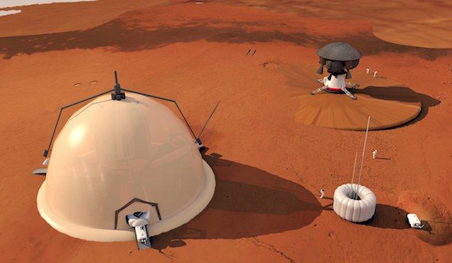 Ученые предложили новый план колонизации Марса