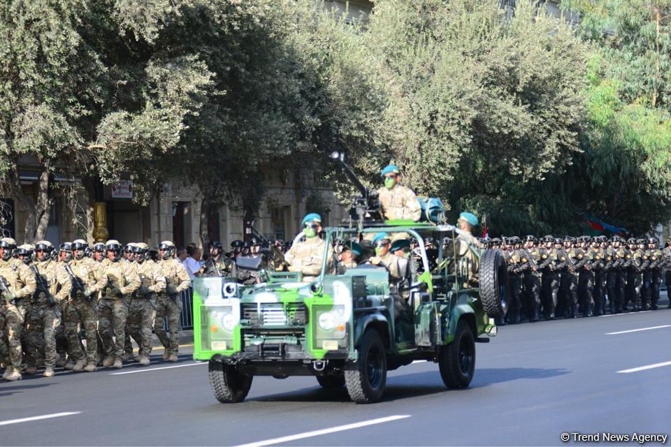 Лучшие моменты грандиозного парада, посвященного 100-летию освобождения Баку от большевистско-дашнакской оккупации