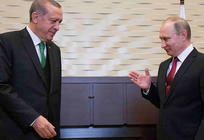 В Кремле назвали темы переговоров Путина и Эрдогана