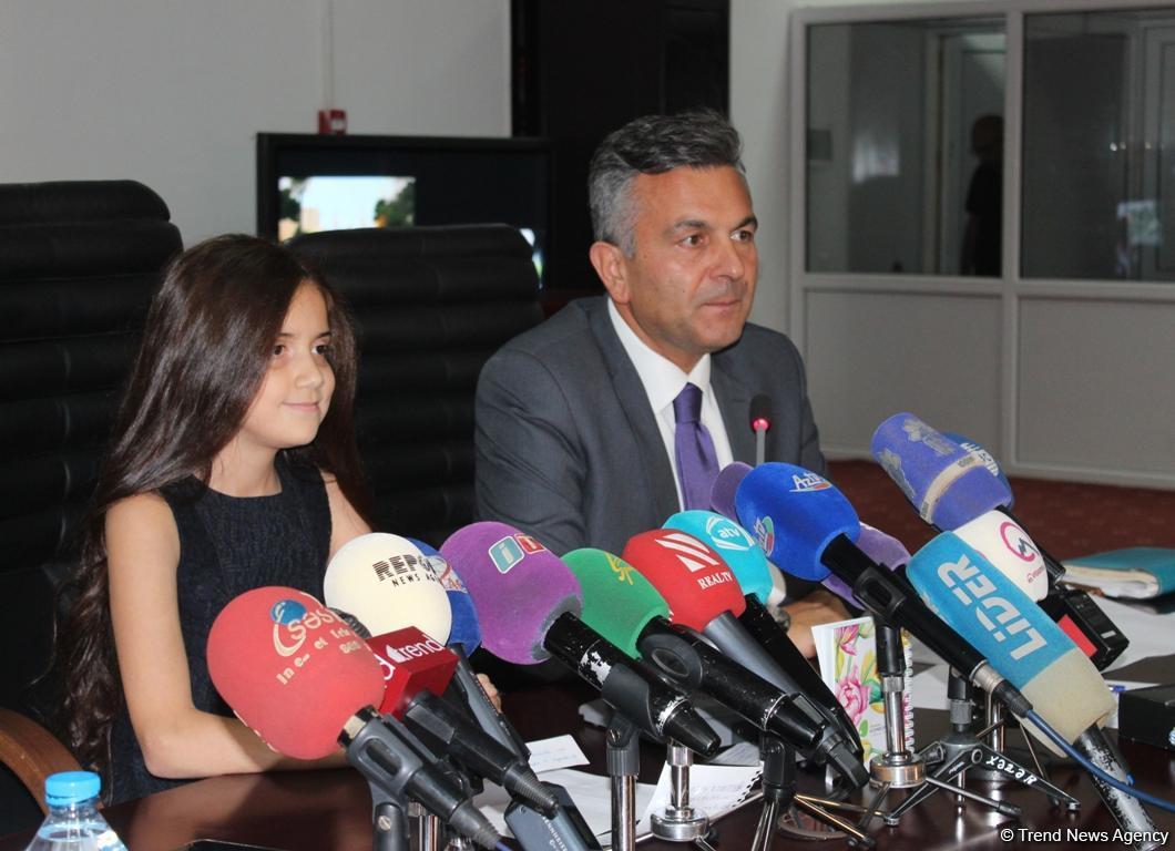 Представительница Азербайджана Фидан Гусейнова: Участвовать в "Евровидении" было моей мечтой