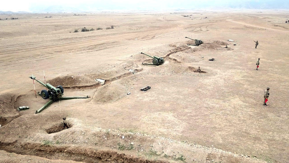 Проверена боеспособность азербайджанской армии