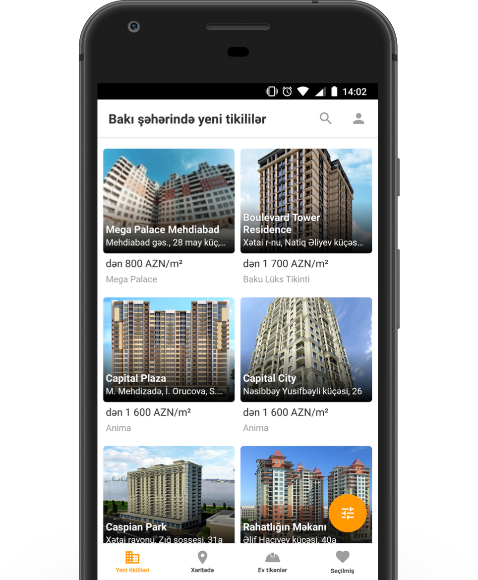 Новостройки Flatfy.az — запускает мобильное приложение в Азербайджане!
