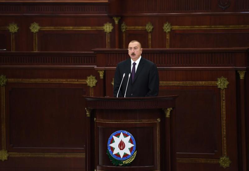 Президент Ильхам Алиев: Настало время принять очень серьезные меры против агрессора