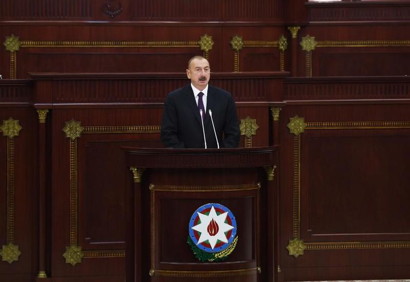 Президент Ильхам Алиев: Избрание Гейдара Алиева председателем азербайджанского парламента 15 июня 1993 года было поворотной точкой в современной истории