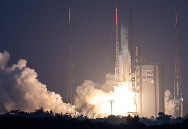 Новый азербайджанский спутник доставлен на орбиту <span class="color_red">- ВИДЕО</span>