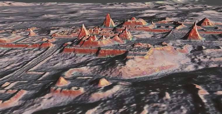 Ученые создали 3D-карту затерянного города майя