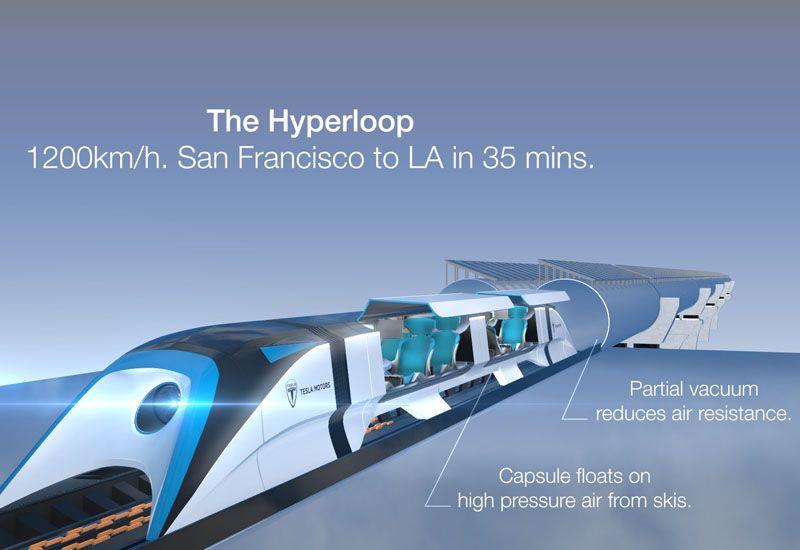 В Испании представили прототип сверхскоростного поезда Hyperloop